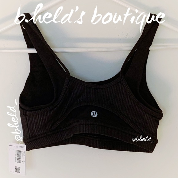 lululemon Love to Layer Bra in Black Neutral Size 4 Brand New NWT - Picture 11 of 14